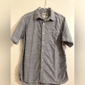 Mountain khakis light blue men’s button up